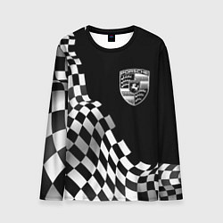 Мужской лонгслив Porsche racing flag