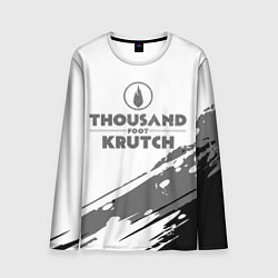 Лонгслив мужской Thousand Foot Krutch логотип, цвет: 3D-принт