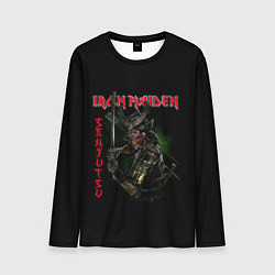 Мужской лонгслив Iron Maiden Senjutsu samurai