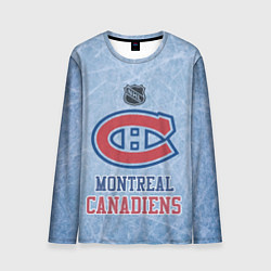 Лонгслив мужской Montreal Canadiens - NHL, цвет: 3D-принт
