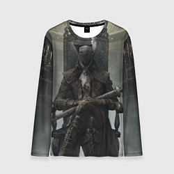 Лонгслив мужской Bloodborne охотник, цвет: 3D-принт