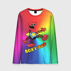 Лонгслив мужской Project Playtime: Boxy Boo, цвет: 3D-принт