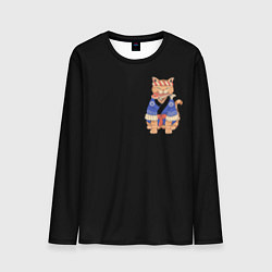 Мужской лонгслив Kimono cat
