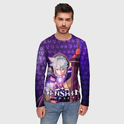 Лонгслив мужской Рэйзор элементали, цвет: 3D-принт — фото 2