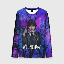 Мужской лонгслив Wednesday background