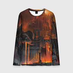Лонгслив мужской Замок в аду, цвет: 3D-принт