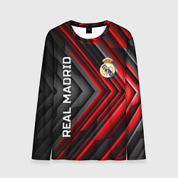 Лонгслив мужской Real Madrid art, цвет: 3D-принт