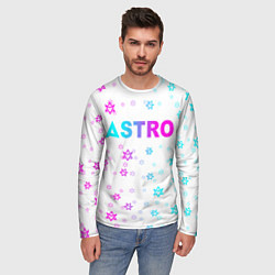 Лонгслив мужской Neon Astro, цвет: 3D-принт — фото 2