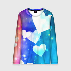 Мужской лонгслив Dreamy Hearts Multicolor