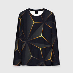 Лонгслив мужской Hexagon Line Smart, цвет: 3D-принт