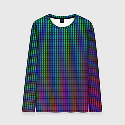 Лонгслив мужской Multicolored texture, цвет: 3D-принт