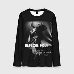 Лонгслив мужской Depeche Mode - Music for the Masses tour, цвет: 3D-принт