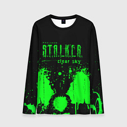 Лонгслив мужской Stalker clear sky radiation, цвет: 3D-принт