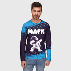 Лонгслив мужской Марк космонавт даб, цвет: 3D-принт — фото 2