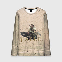 Лонгслив мужской Fable II Герой Глушвилля, цвет: 3D-принт
