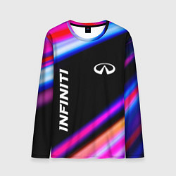 Лонгслив мужской Infiniti speed lights, цвет: 3D-принт