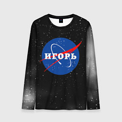 Лонгслив мужской Игорь Наса космос, цвет: 3D-принт