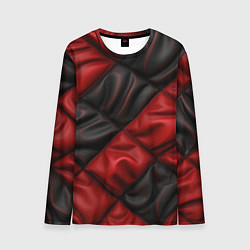 Лонгслив мужской Red black luxury, цвет: 3D-принт