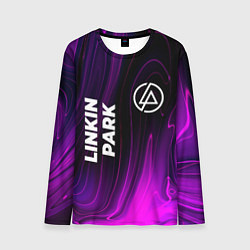 Мужской лонгслив Linkin Park violet plasma
