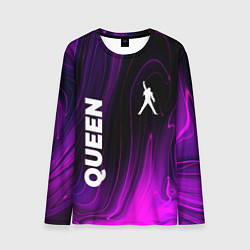 Мужской лонгслив Queen violet plasma