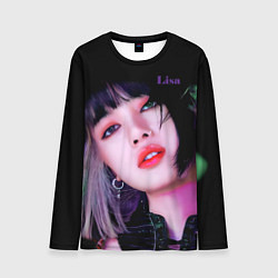 Мужской лонгслив Blackpink Lisa brunette