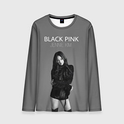 Лонгслив мужской Blackpink - Jennie Kim, цвет: 3D-принт