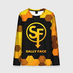 Мужской лонгслив Sally Face - gold gradient