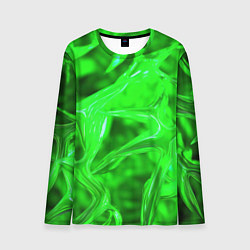 Мужской лонгслив Geometry green