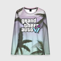 Мужской лонгслив Grand theft soon