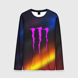 Мужской лонгслив Monster energy gradient color