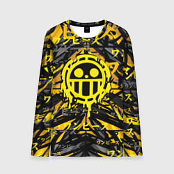 Лонгслив мужской One Piece Trafalgar symbol, цвет: 3D-принт