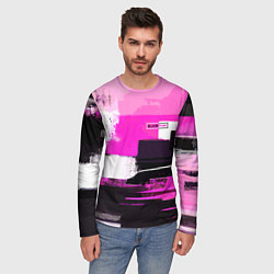 Лонгслив мужской Black pink - girl-group - South Korea, цвет: 3D-принт — фото 2
