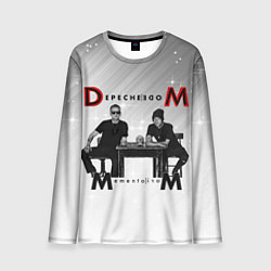 Лонгслив мужской Depeche Mode - Mememto Mori Dave and Martin, цвет: 3D-принт