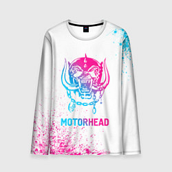 Лонгслив мужской Motorhead neon gradient style, цвет: 3D-принт