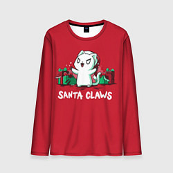 Мужской лонгслив Santa claws