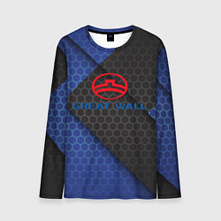 Мужской лонгслив Great wall logo