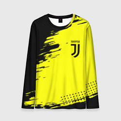 Лонгслив мужской Juventus спортивные краски, цвет: 3D-принт