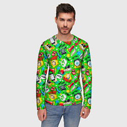 Лонгслив мужской Hello Like Boom, цвет: 3D-принт — фото 2