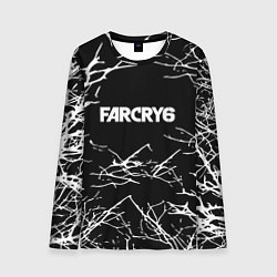 Мужской лонгслив Farcry ночь деревья гейм