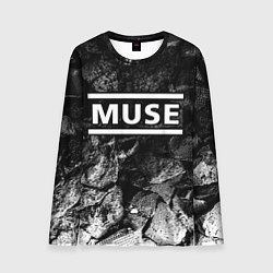 Мужской лонгслив Muse black graphite