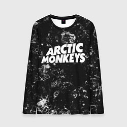 Лонгслив мужской Arctic Monkeys black ice, цвет: 3D-принт