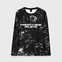 Лонгслив мужской Twenty One Pilots black ice, цвет: 3D-принт