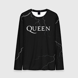 Лонгслив мужской Queen квин король, цвет: 3D-принт