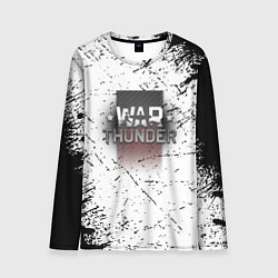 Лонгслив мужской Warthunder брызги красок текстура, цвет: 3D-принт