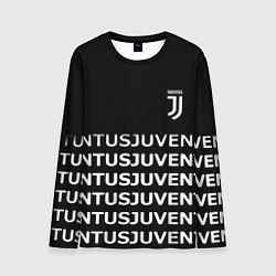 Лонгслив мужской Juventus pattern fc club steel, цвет: 3D-принт