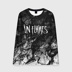 Мужской лонгслив In Flames black graphite