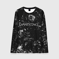 Лонгслив мужской Evanescence black ice, цвет: 3D-принт