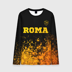 Лонгслив мужской Roma - gold gradient посередине, цвет: 3D-принт