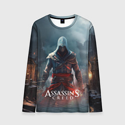 Мужской лонгслив Assassins creed ночной город