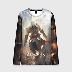 Мужской лонгслив Assassins creed старинный город